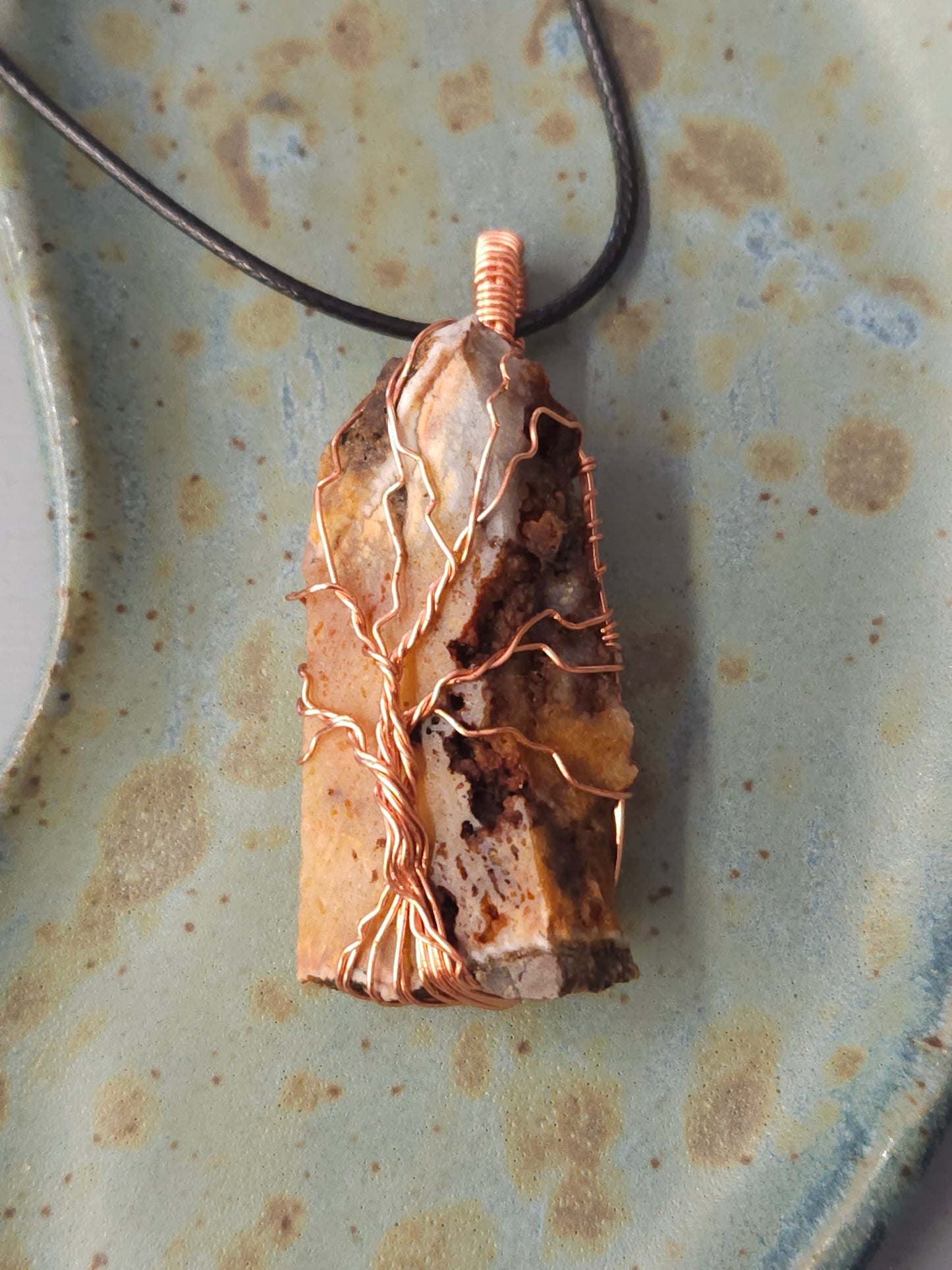 Copper Tree of Life on Oregon Stone