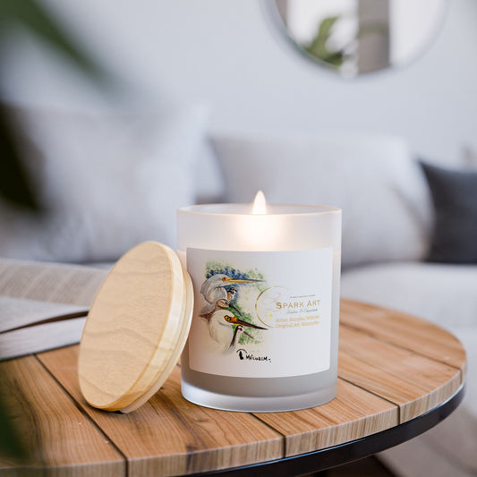 Bird Image Candle