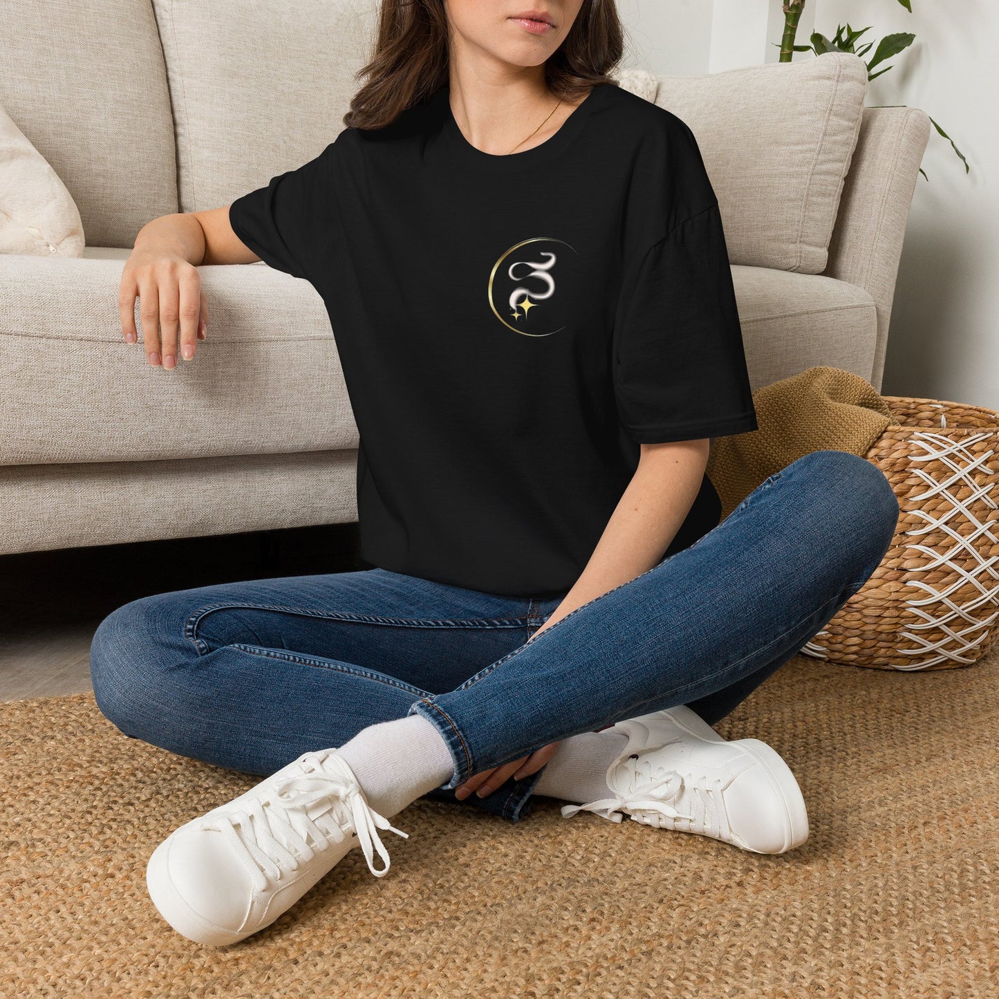 T-Shirt — Skull and Floral