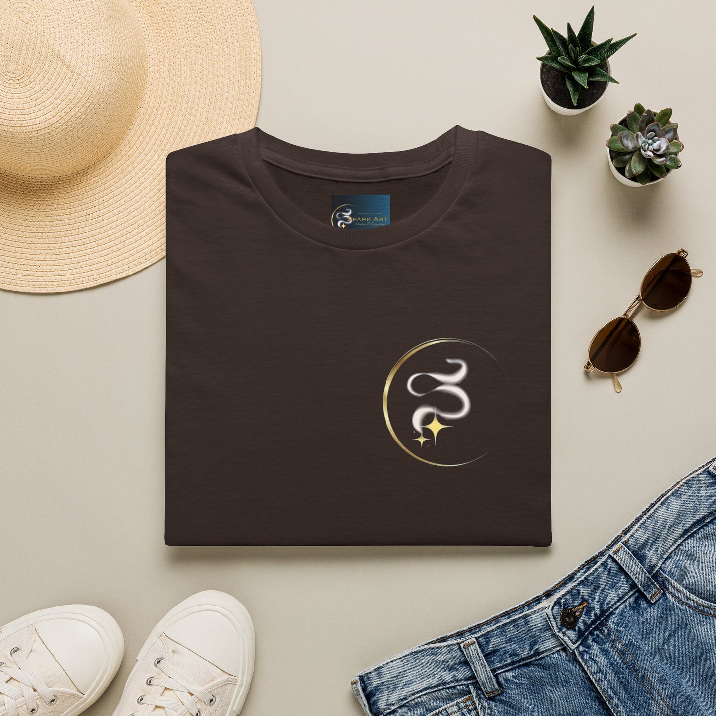 T-Shirt — Skull and Floral