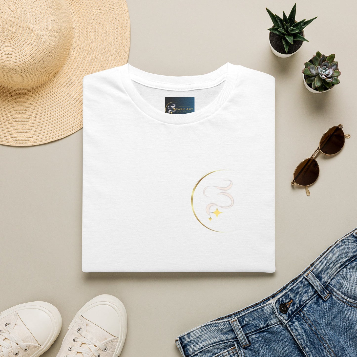 T-Shirt — Skull and Floral