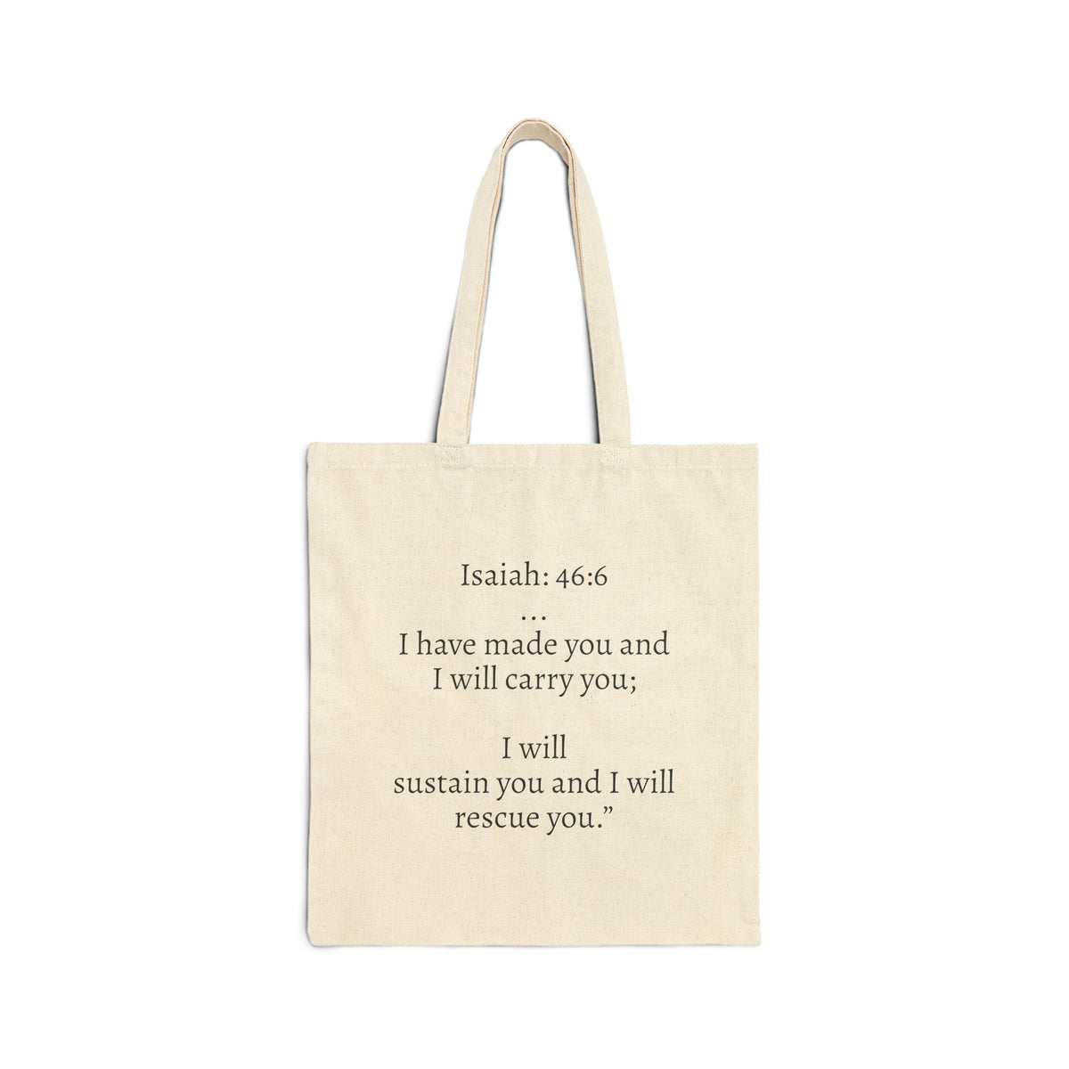Ready to Roundup Cotton Canvas Tote Bag