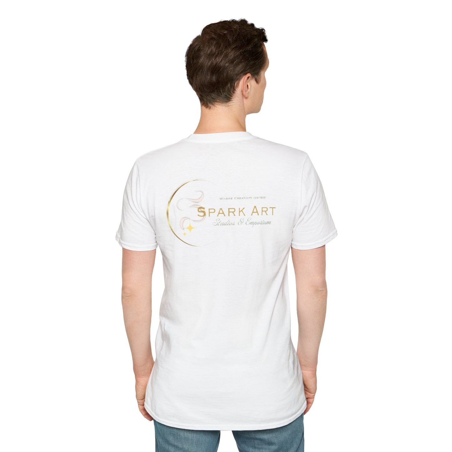 Heron Watercolor T-Shirt — Elegant Bird Art Tee