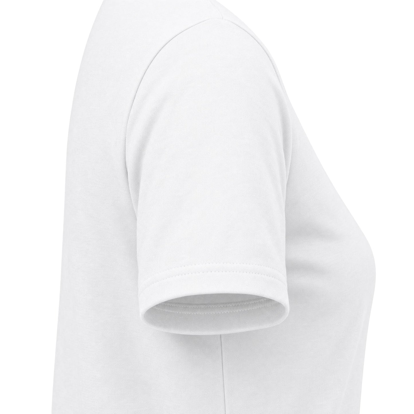 Women's Crane Design Tee — Classic White Crewneck T-Shirt
