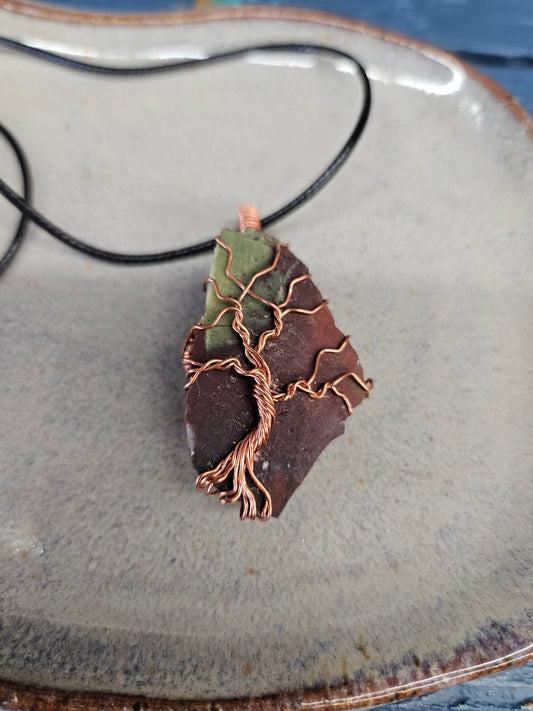 Copper Tree of Life on Harney County Stone