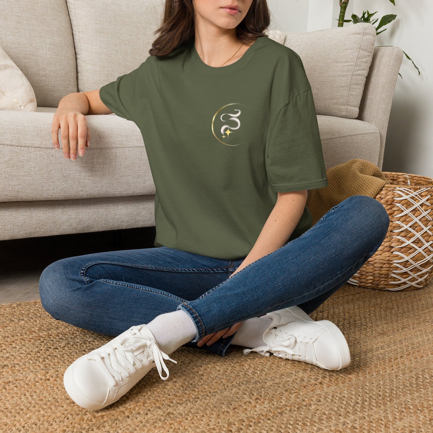 T-Shirt — Skull and Floral