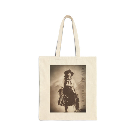 Roundup Ready Cotton Canvas Tote Bag
