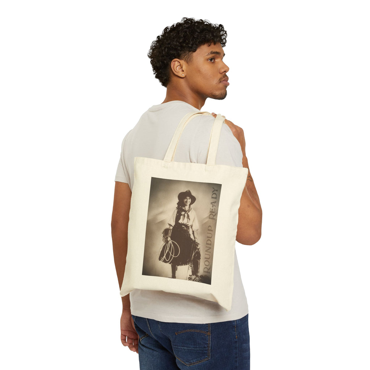 Roundup Ready Cotton Canvas Tote Bag