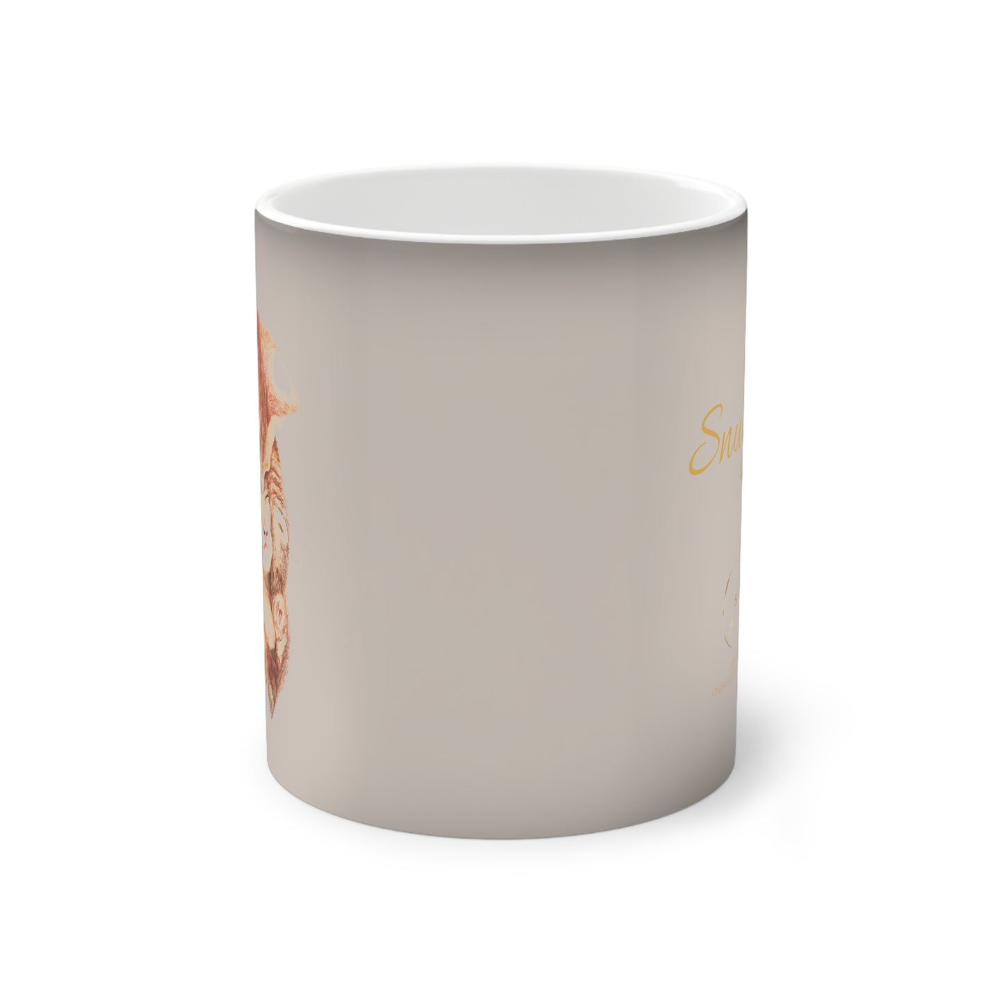 Color-Changing Mug – Cat Portrait Heat Reveal Coffee Cup